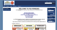 Desktop Screenshot of fishremedies.com